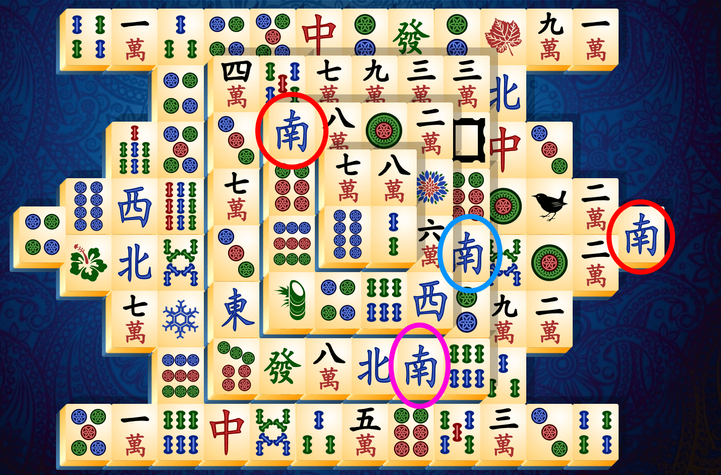 Samouczek Mahjonga jednoosobowego, krok 2