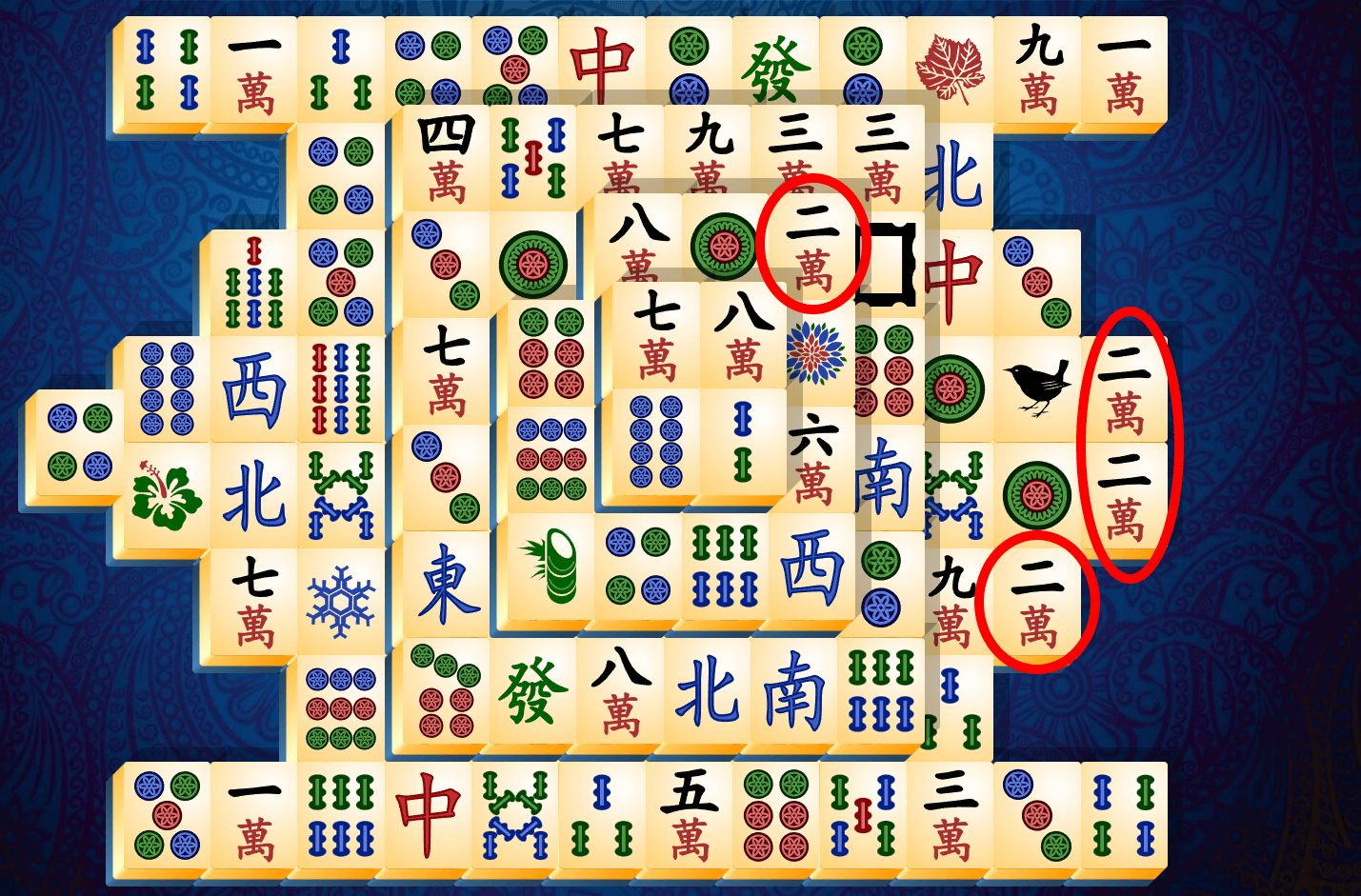 Samouczek Mahjonga jednoosobowego, krok 3