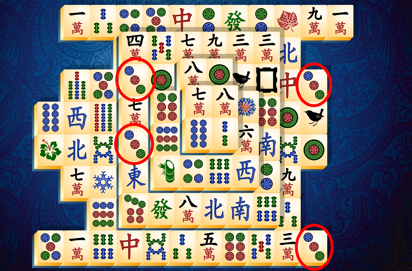 Samouczek Mahjonga jednoosobowego, krok 6